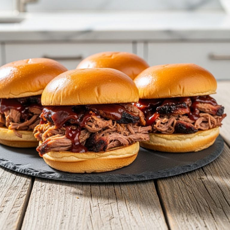 “Melt-In-Your-Mouth BBQ Pork Sandwiches”