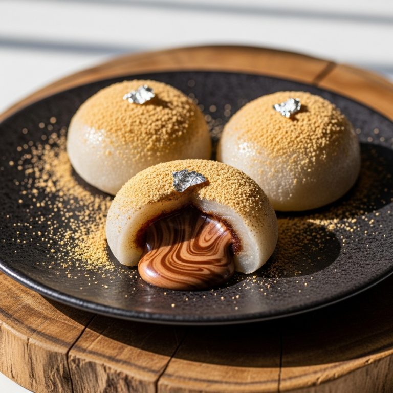“Melting Moonlight Mochi Cakes: A Decadent Gluten-Free Japanese Dessert”
