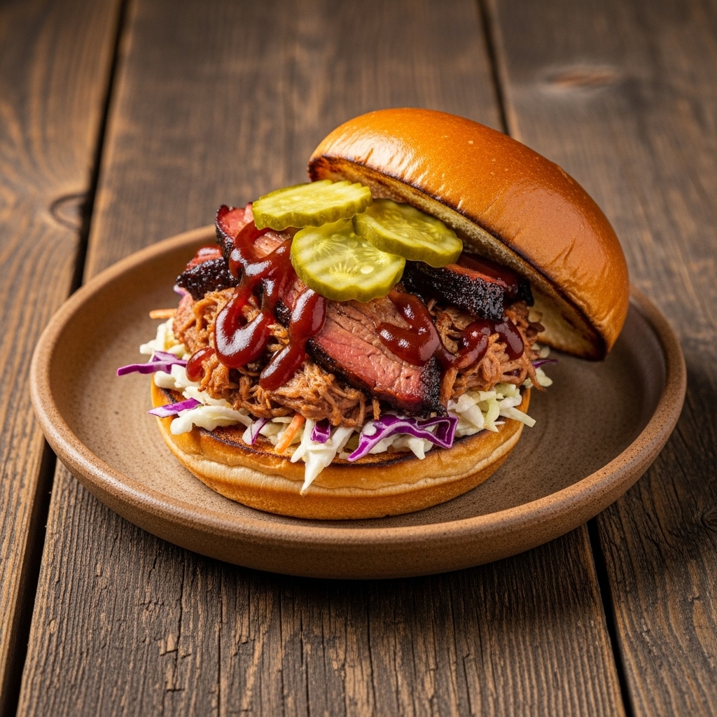 Memphis BBQ Pulled Pork Sandwich