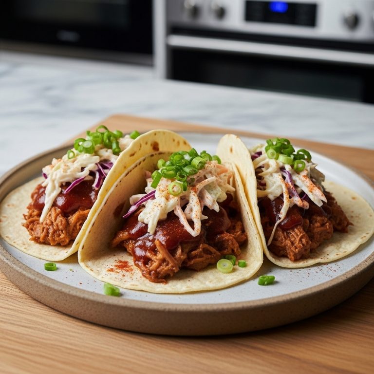 Memphis BBQ Pulled Pork Tacos