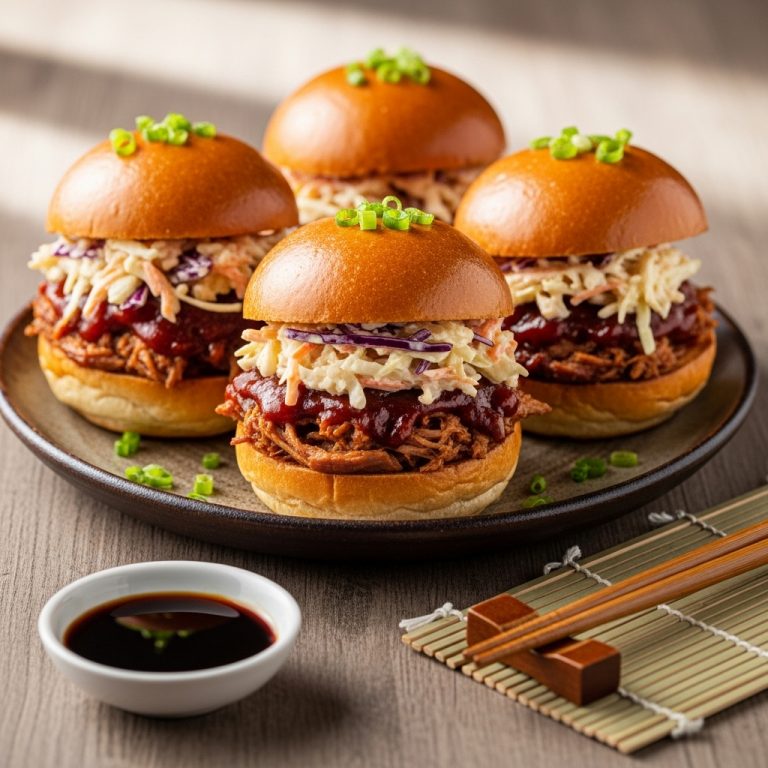 Memphis BBQ Sliders with Smoky Coleslaw