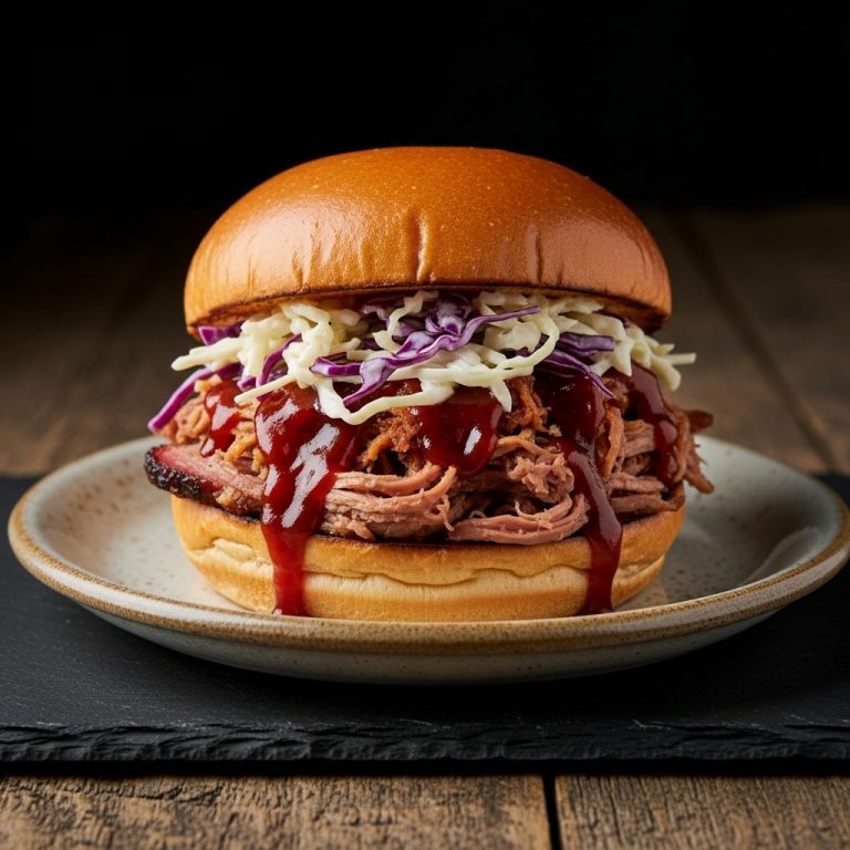 Memphis BBQ Smokehouse Pulled Pork Sandwich