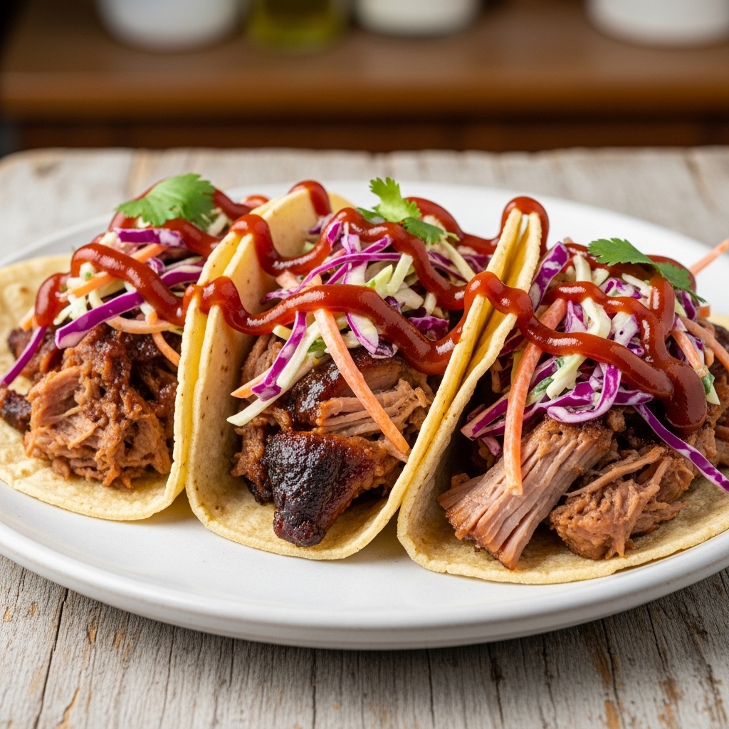 Memphis BBQ Smokehouse Tacos