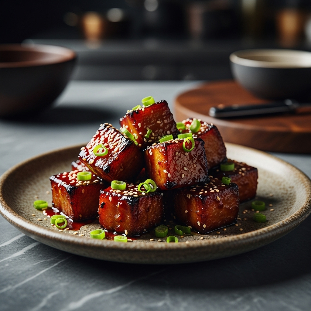 Memphis Firecracker Pork Belly Bites