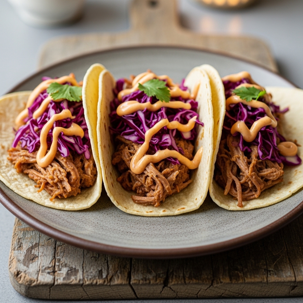 Memphis Pulled Pork Tacos