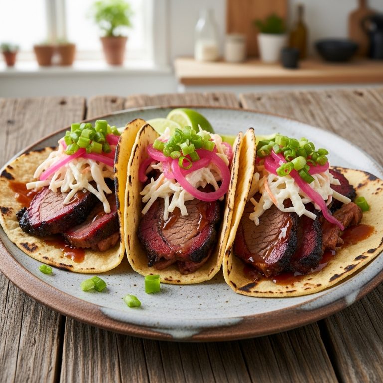 Memphis Smoked BBQ Brisket Street Tacos