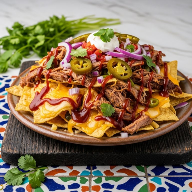 Memphis-Style Barbecue Pulled Pork Nachos