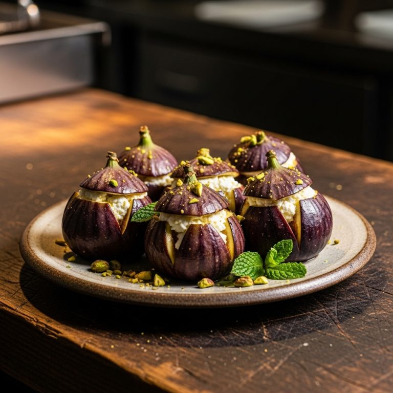 “Mesmerizing Gluten-Free Persian Feta Cheese Stuffed Figs”