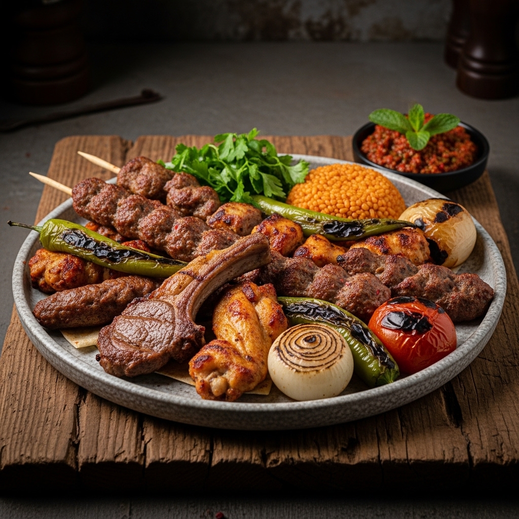 “Mesmerizing Mixed Grill Turkish Lunch for the Senses”