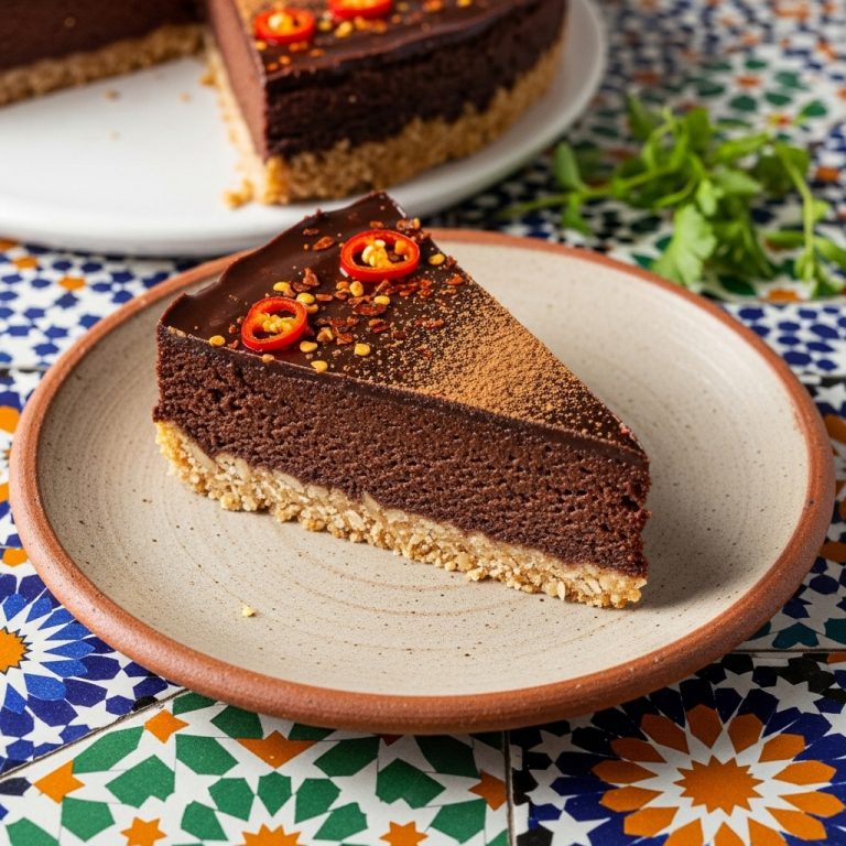 Mexican Spiced Chocolate Torte with Coconut-Almond Crust