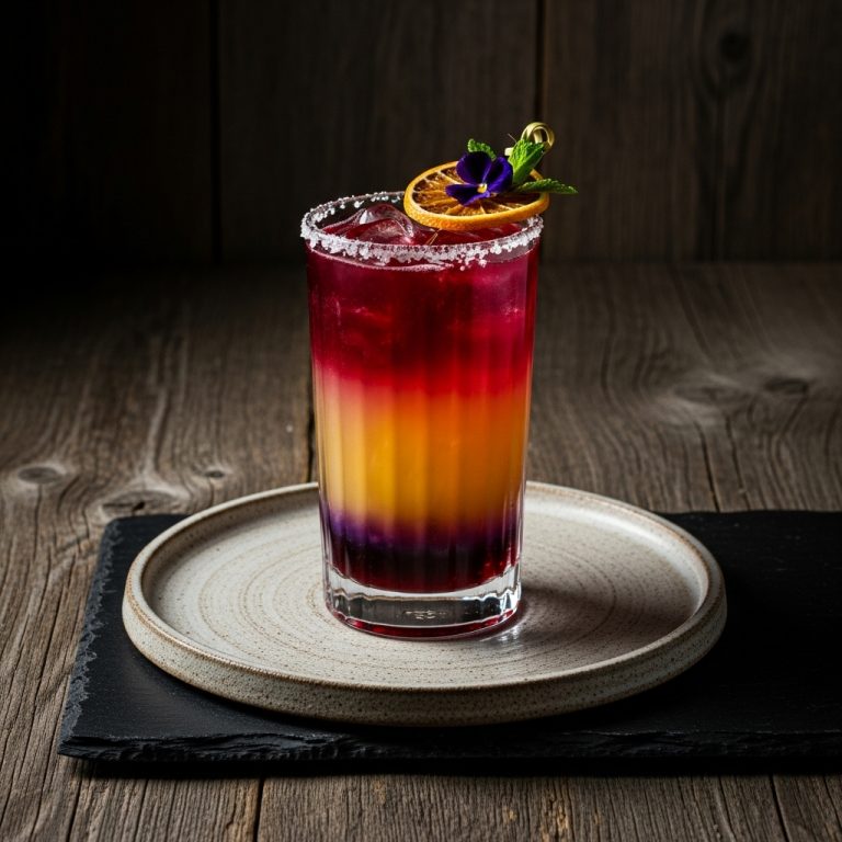 Mexican Sunset Mocktail – A Keto-Friendly Delight