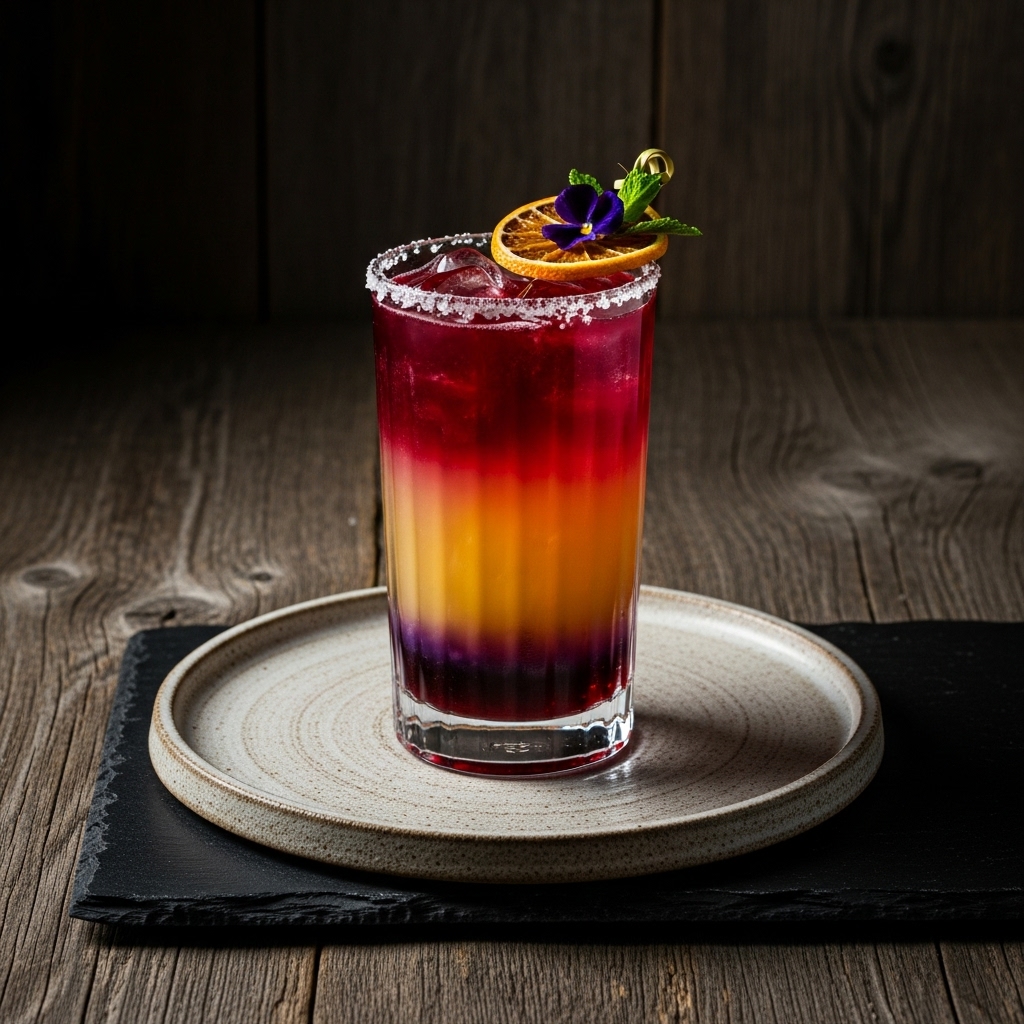 Mexican Sunset Mocktail – A Keto-Friendly Delight