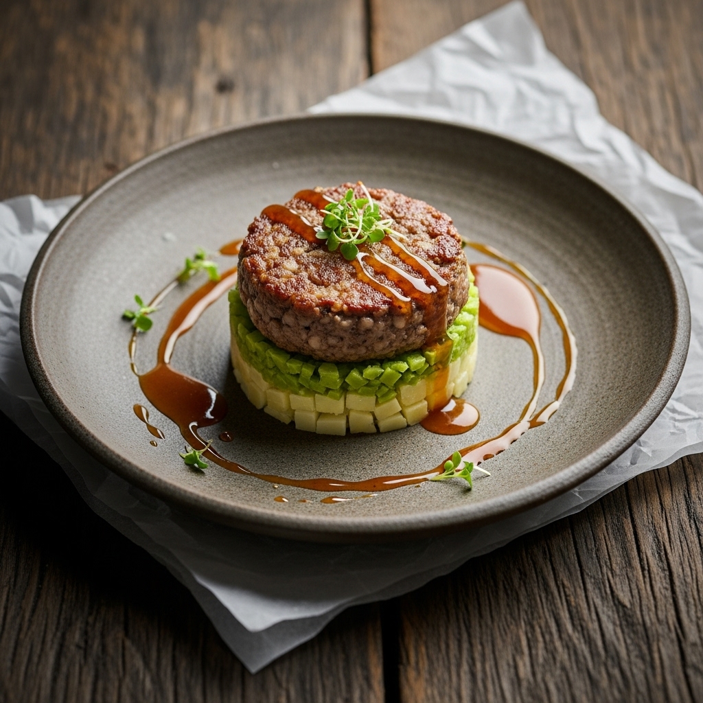 Michelin-Star Scottish Gluten-Free Haggis & Whisky Sauce