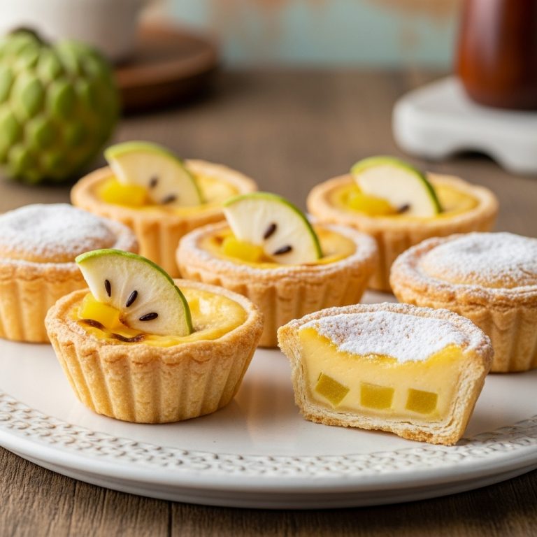 Michelin-Star Worthy Chinese Custard Apple Tarts: A Symphony of Textures and Flavors