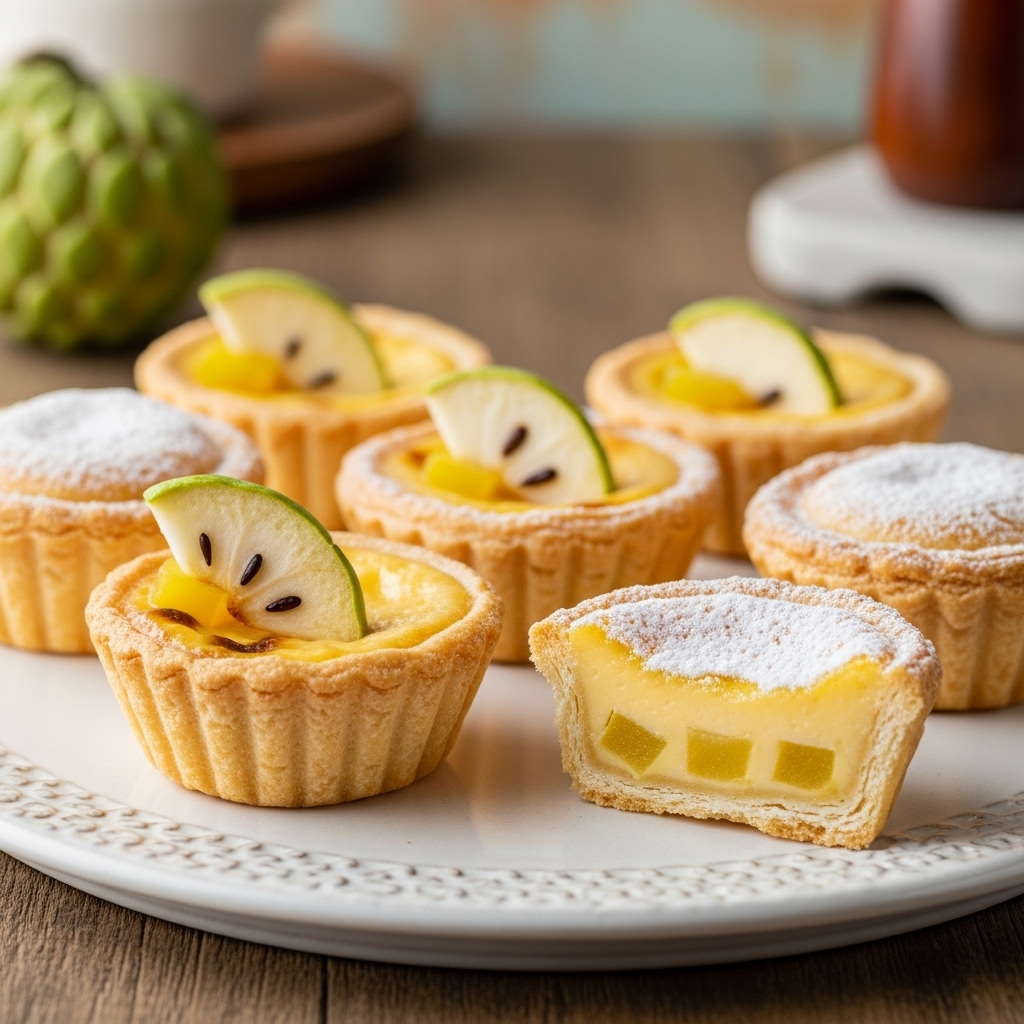 Michelin-Star Worthy Chinese Custard Apple Tarts: A Symphony of Textures and Flavors