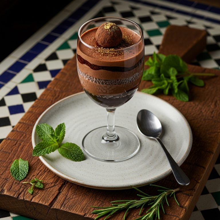 Midnight Chocolate Truffle Fizz