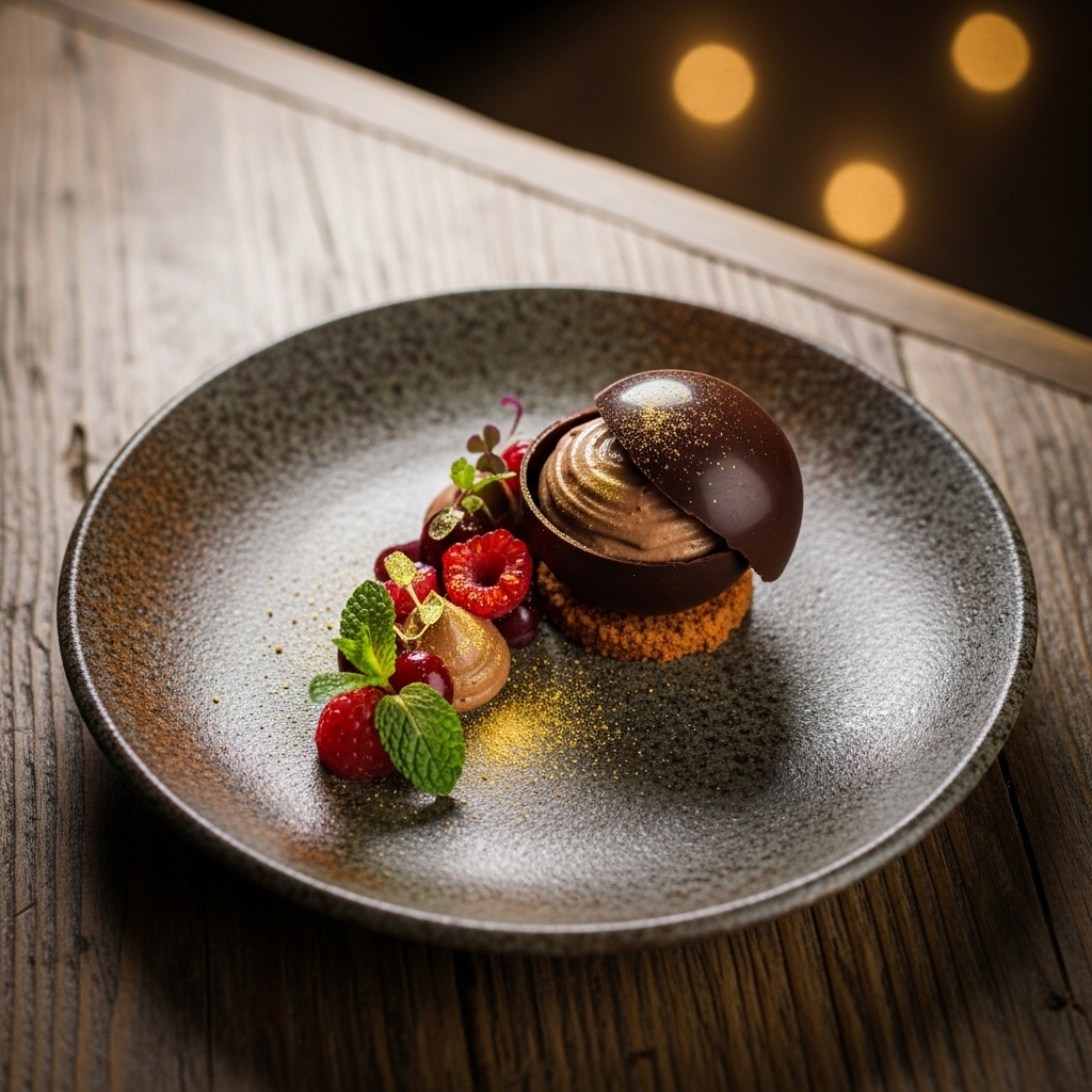 “Midnight Dream” Vegan Chocolate Mocktail