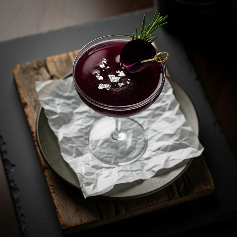 Midnight Garden Mocktail