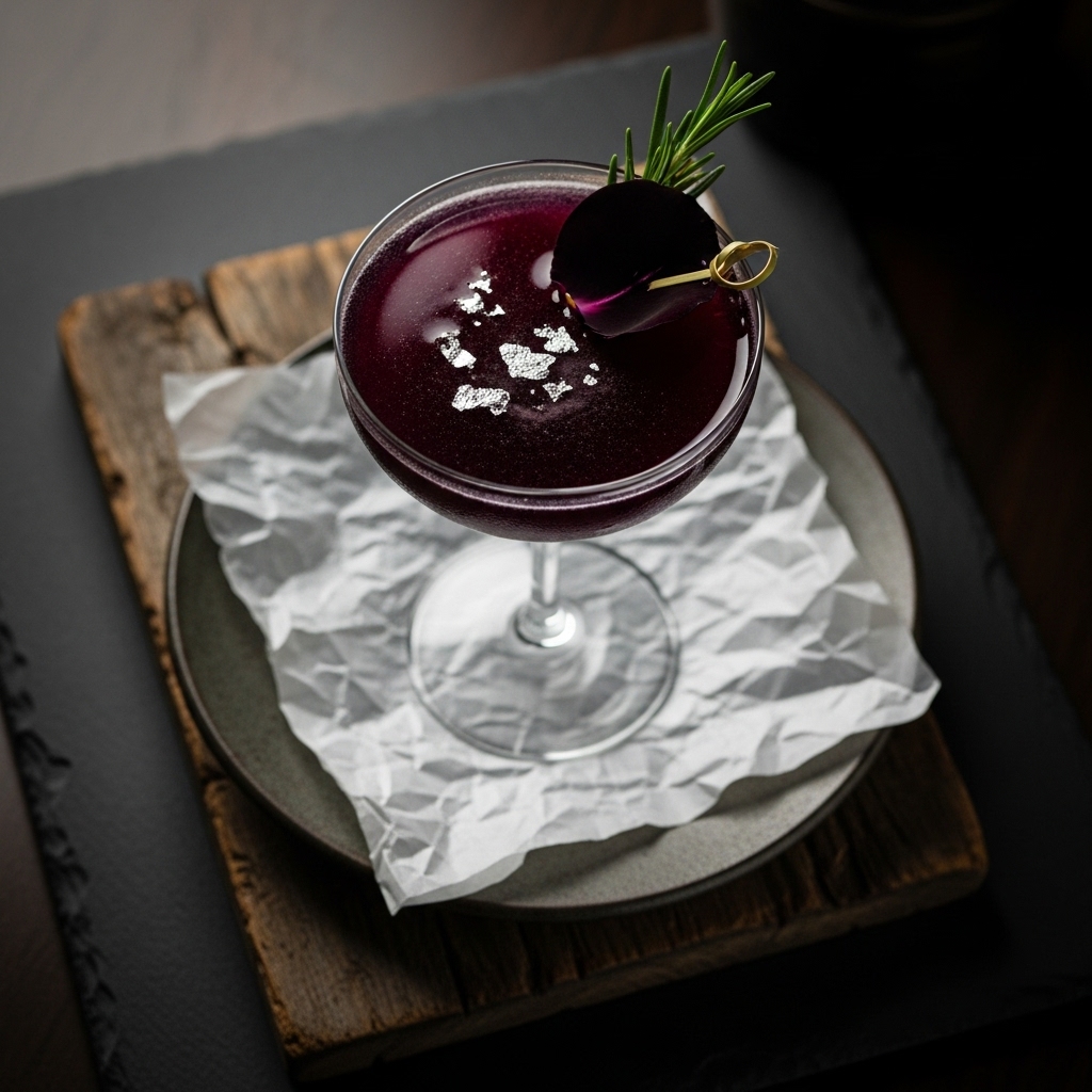 Midnight Garden Mocktail