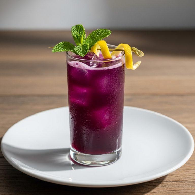 Midnight Melody Mocktail