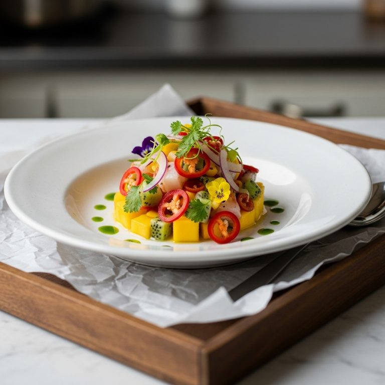 Mindful Mango Ceviche Temptation – A Vegan Chilean Dessert Masterpiece