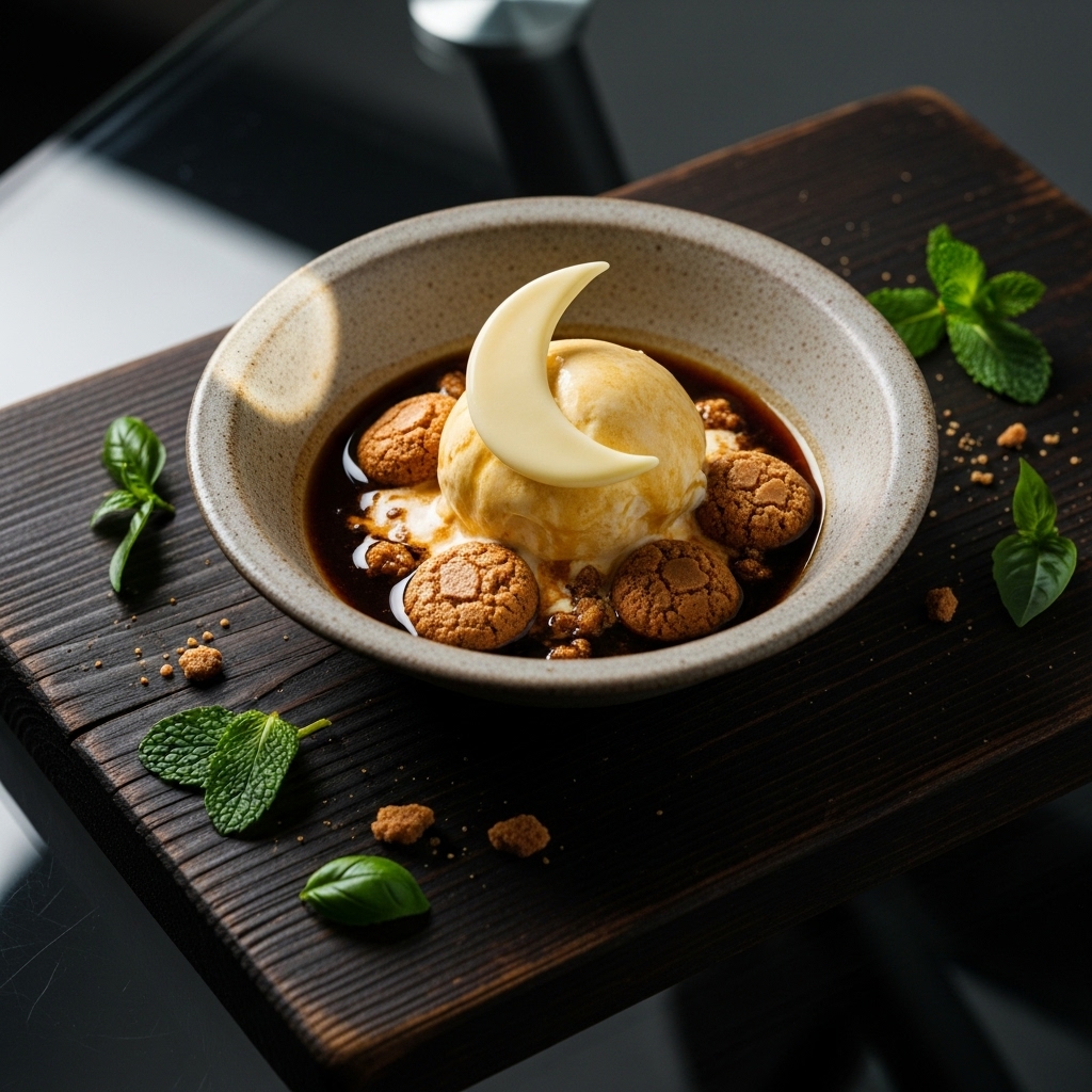 Moonlit Amaretti Affogato