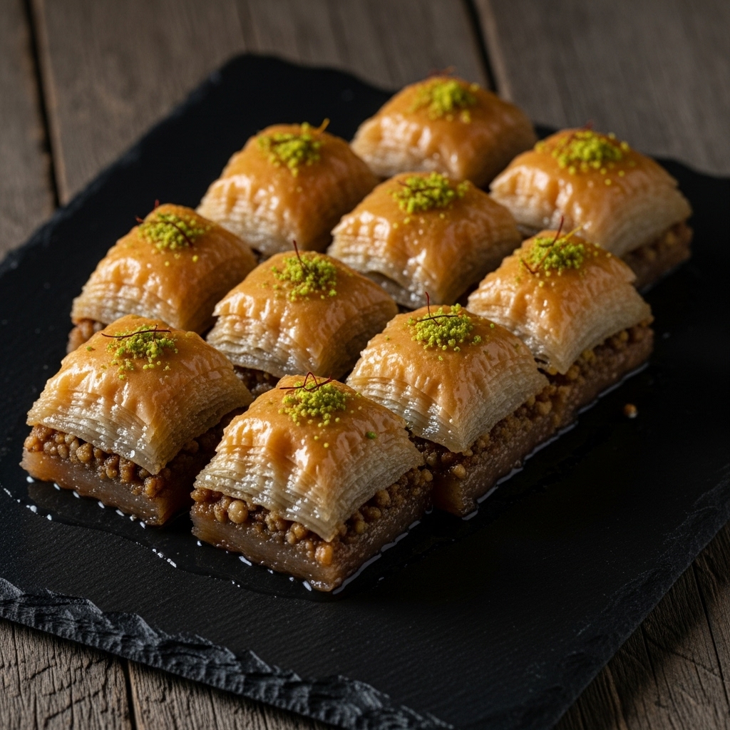 Moonlit Baklava Bites