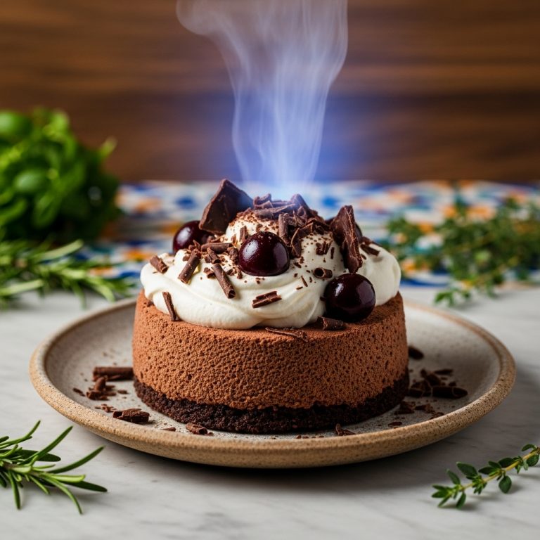 “Moonlit Black Forest Mousse”