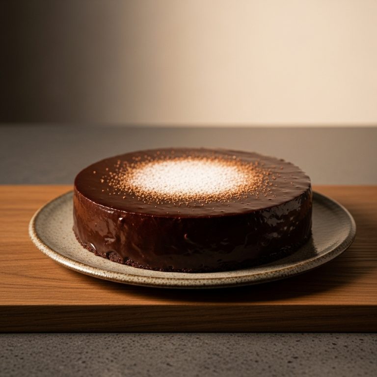 Moonlit Chocolate Truffle Torte