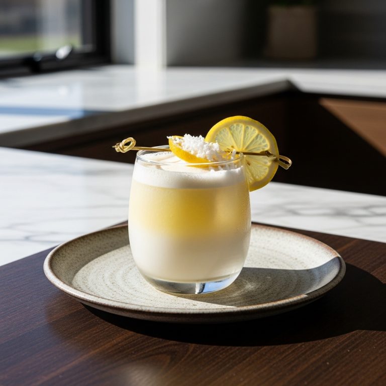 Moonlit Lemon Coconut Mocktail