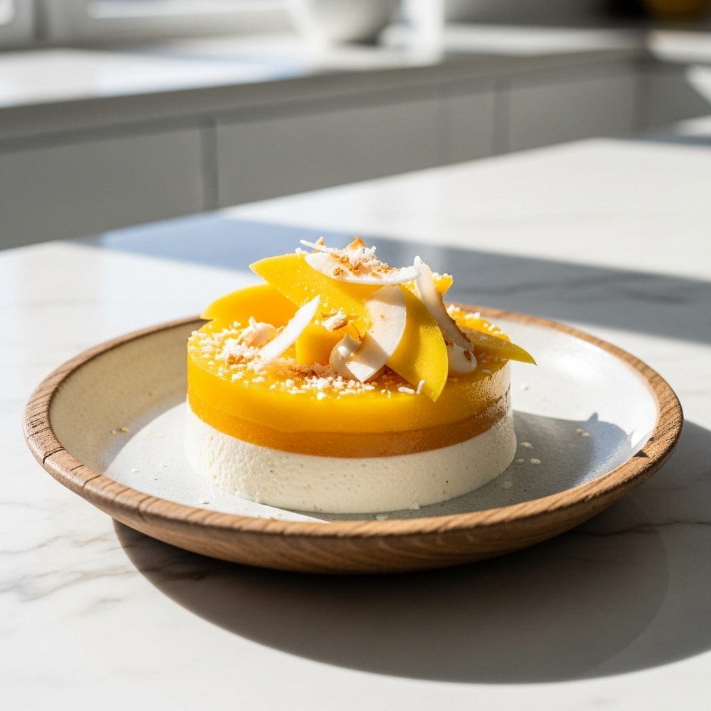 Moonlit Mango Coconut Delight – A Paleo Dream Dessert