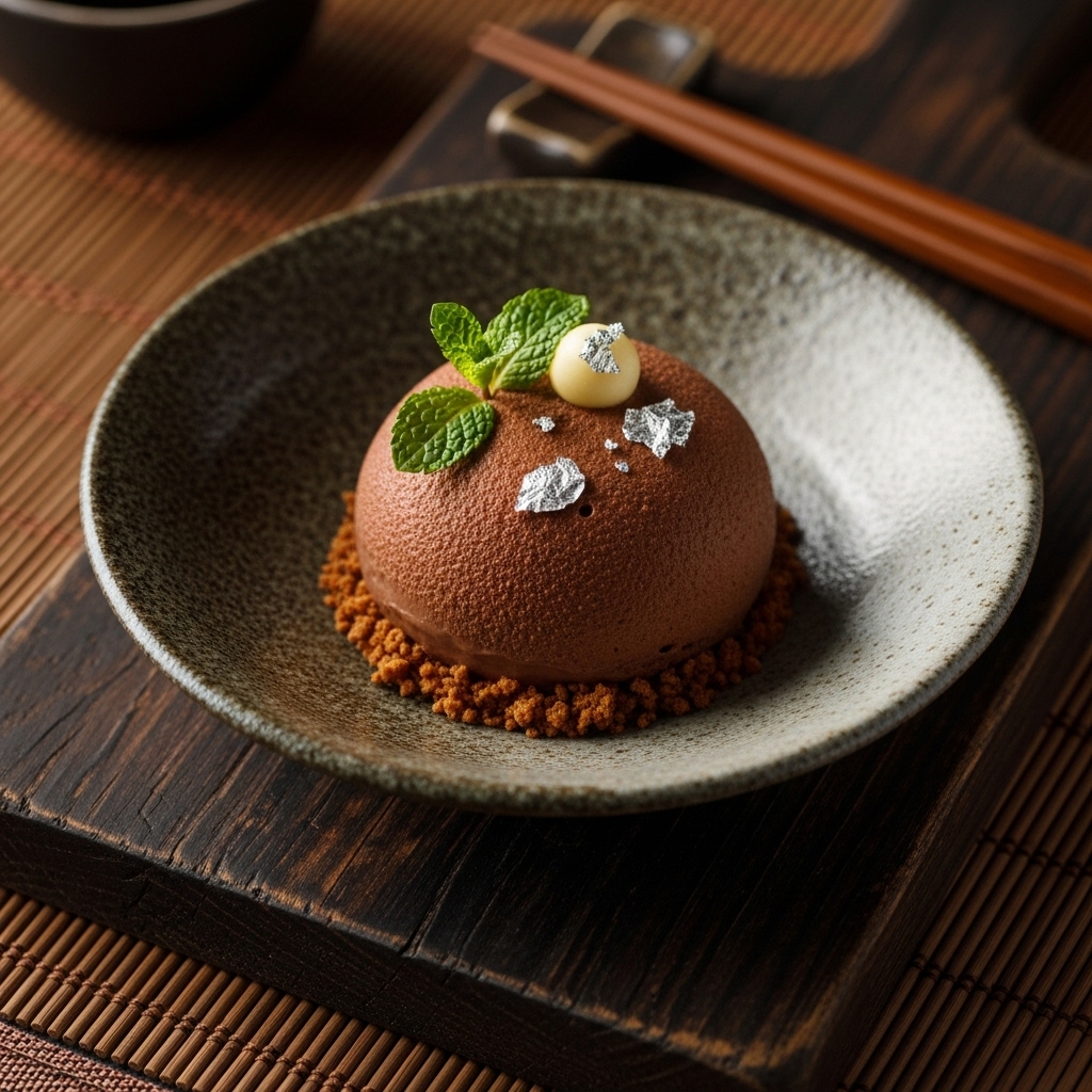 Moonlit Melody Chocolate Mousse