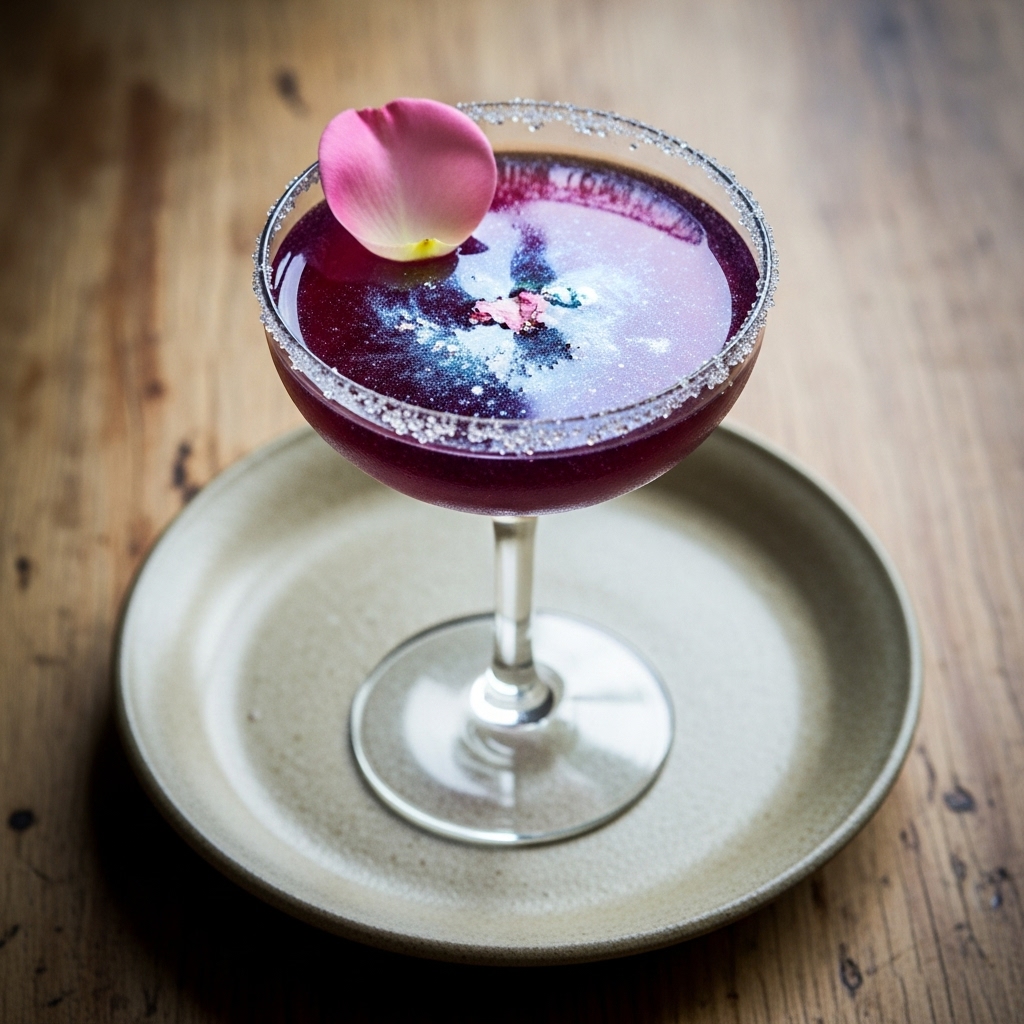 Moonlit Rose Mocktail