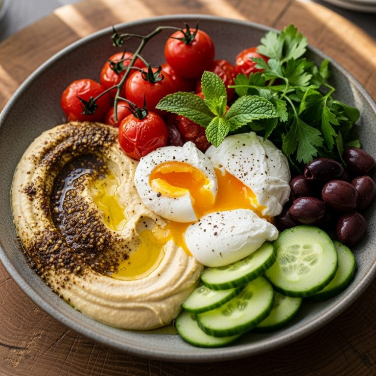 Morning Glow Middle Eastern Breakfast Bowl