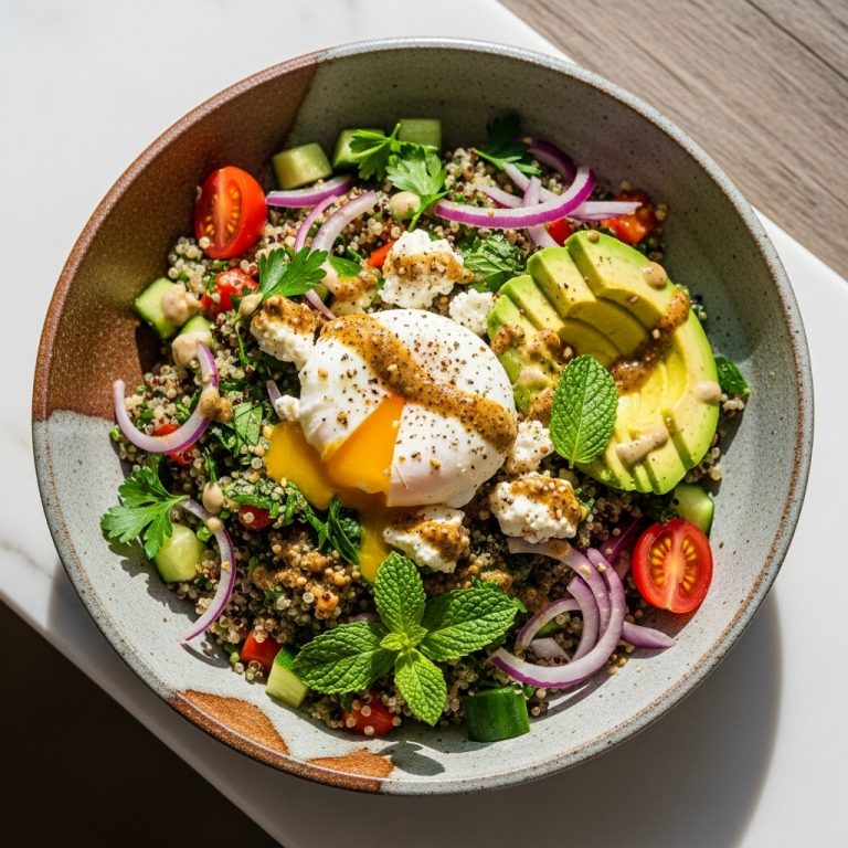 Morning Sunrise Quinoa Bowl – A Vibrant Middle Eastern Brunch for Paleo Eaters