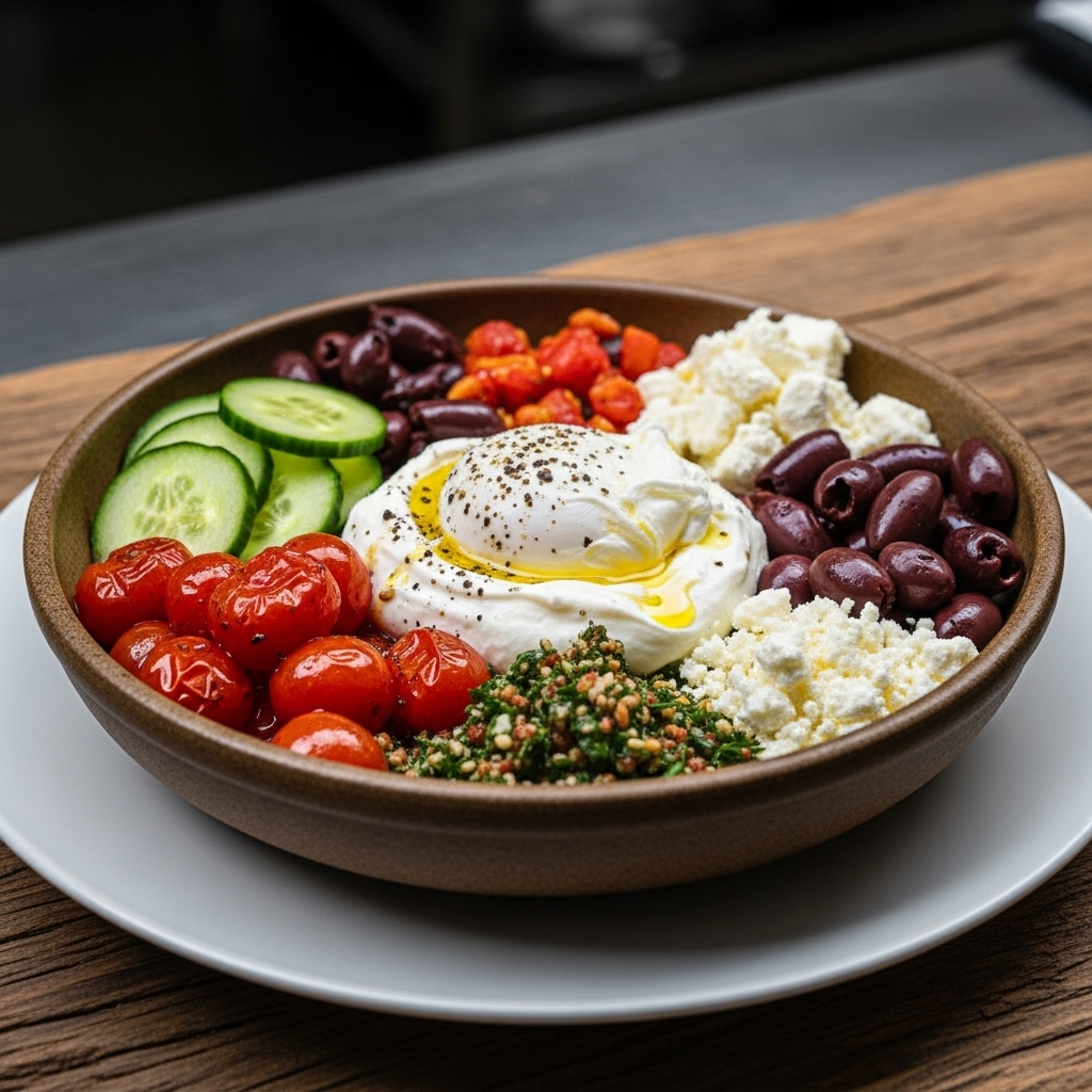 Morning Sunshine Middle Eastern Brunch Bowl