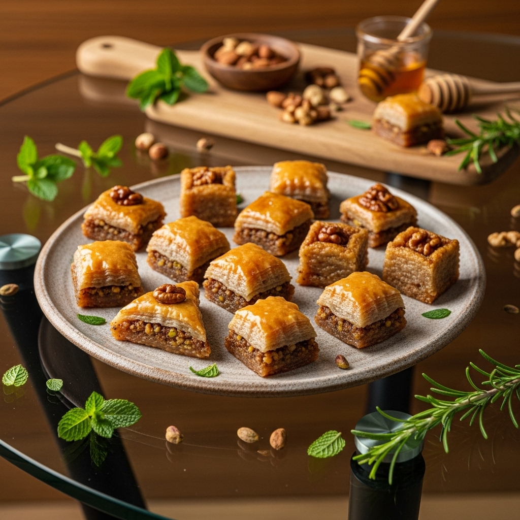 Moroccan Delight: Paleo Baklava Bites