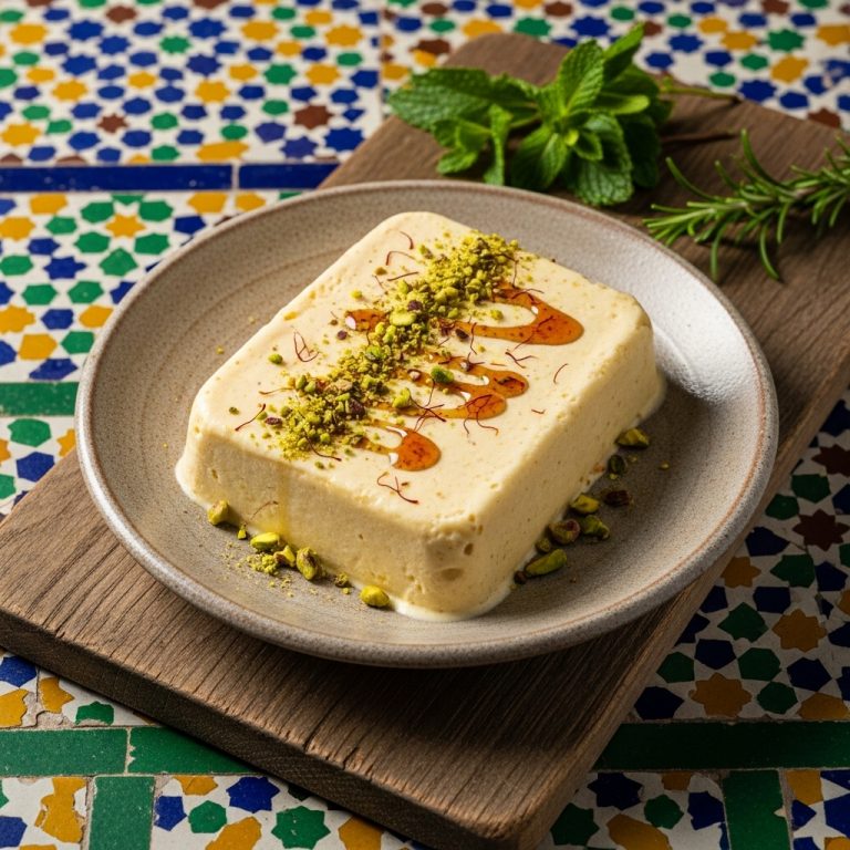 Moroccan Frozen Delight: A Paleo Dessert Recipe