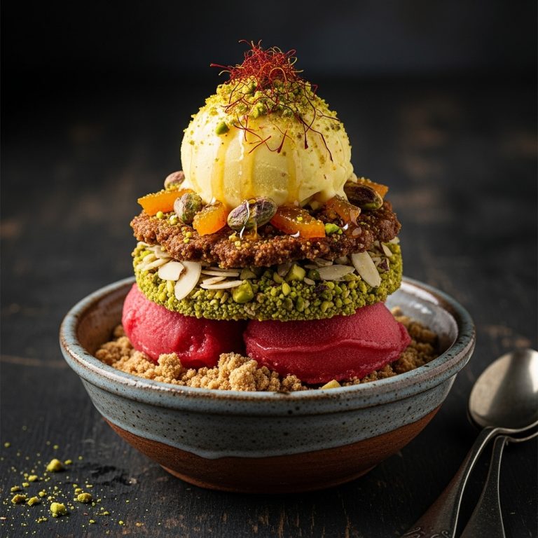 Moroccan Frozen Delight – A Royal Treat