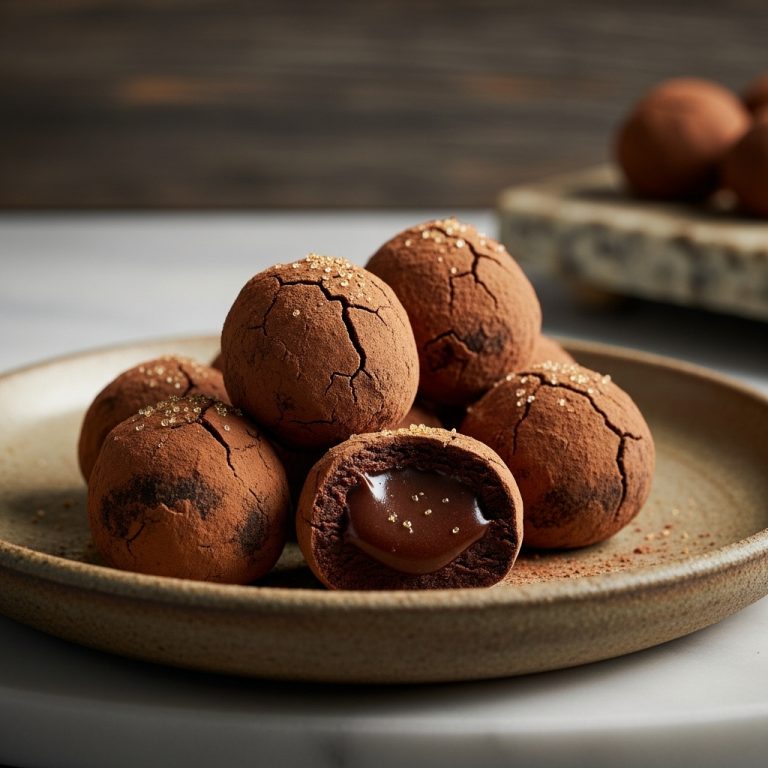 Moroccan Honey-Spiced Chocolate Truffles