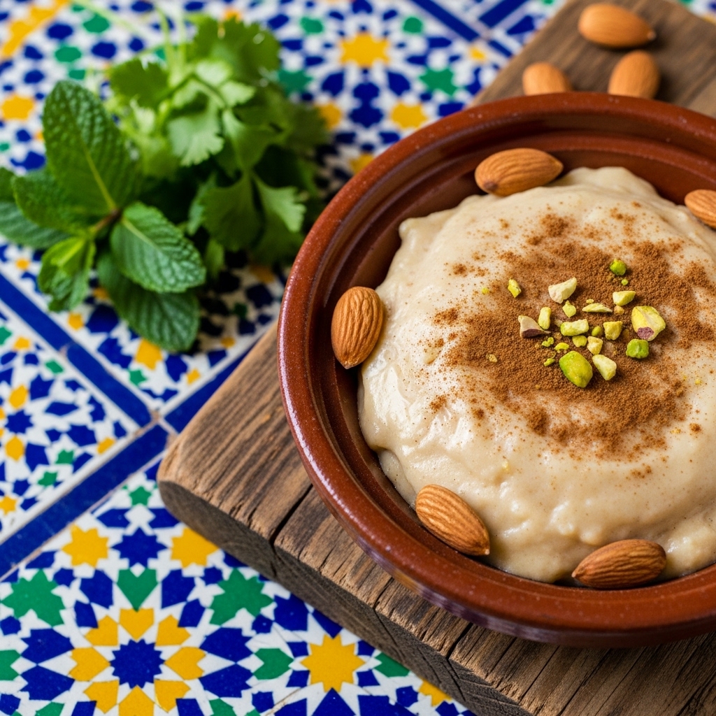 Moroccan Spiced Almond Milk Delight