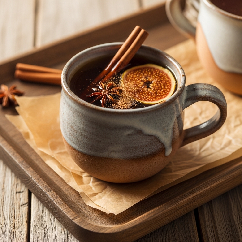 Moroccan Spiced Fig Cider