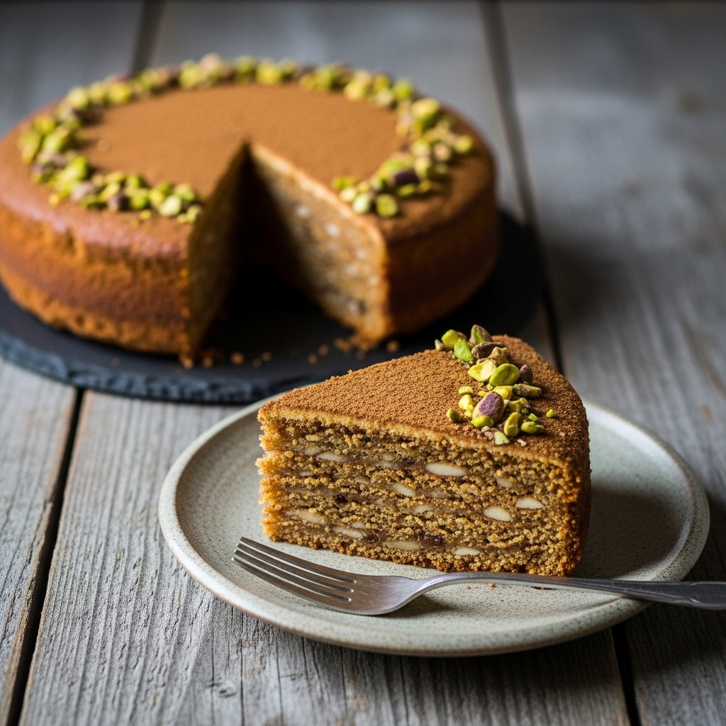 Moroccan Spiced Honey Cake (Paleo-Friendly)