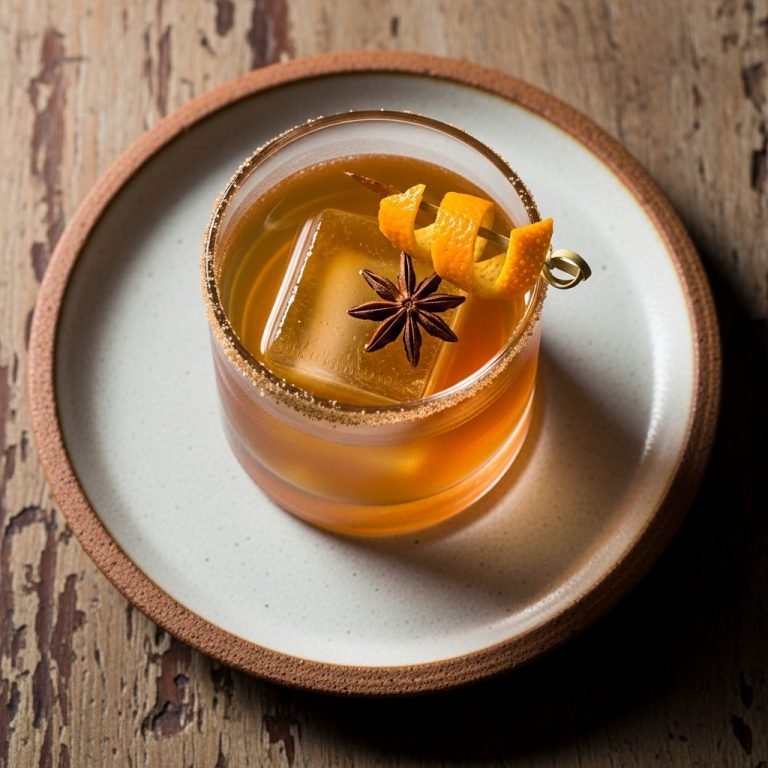 Moroccan Spiced Honey Cocktail