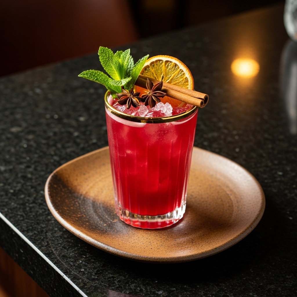 Moroccan Spiced Mocktail: A Sensual Symphony of Flavors