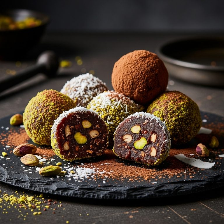Moroccan-Spiced Vegan Date Truffles