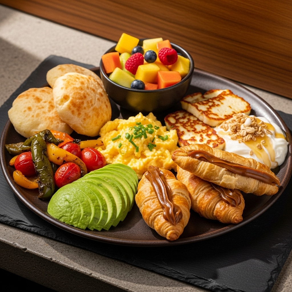 Mouthwatering Argentinian Vegetarian Breakfast Medley: A Cinematic Culinary Journey