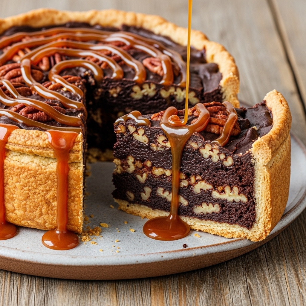 “Mouthwatering Cajun Chocolate Pecan Torte: A Delectable Southern Dessert”