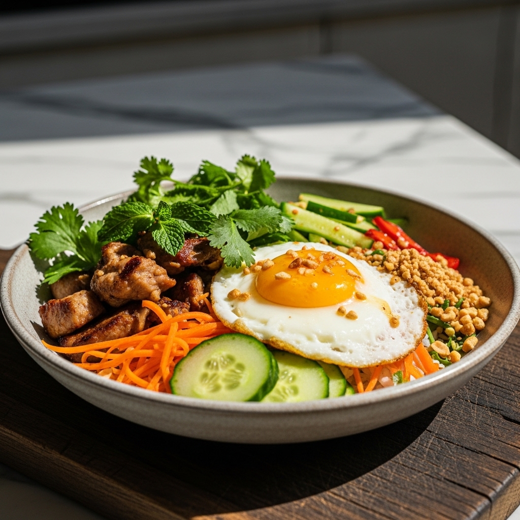 Mouthwatering Cambodian Breakfast Bowl – Paleo-Friendly and Full of Flavor!