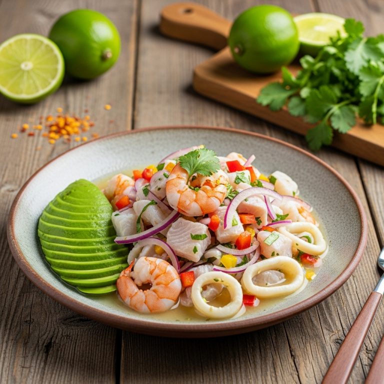 Mouthwatering Chilean Seafood Ceviche Salad: A Paleo-Friendly Masterpiece